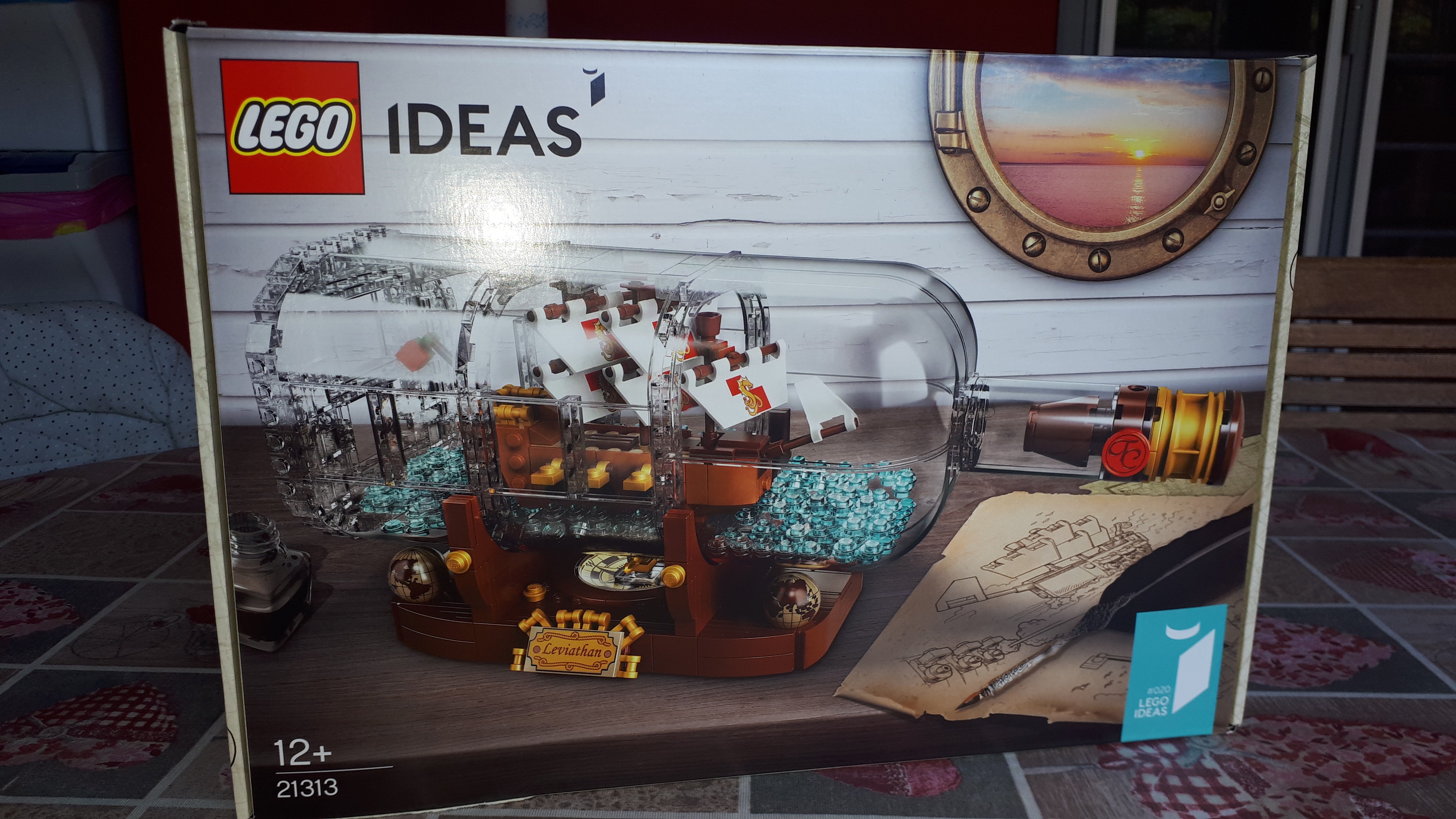 Lego Ideas Nave in bottiglia