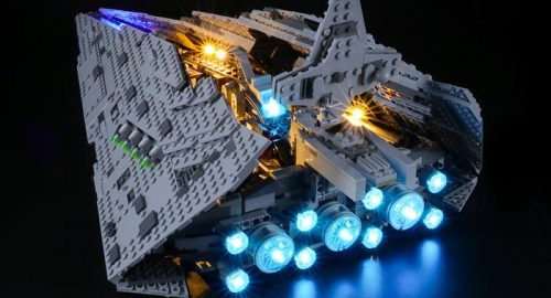 Abbellire i set Lego con i kit di illuminazione a led